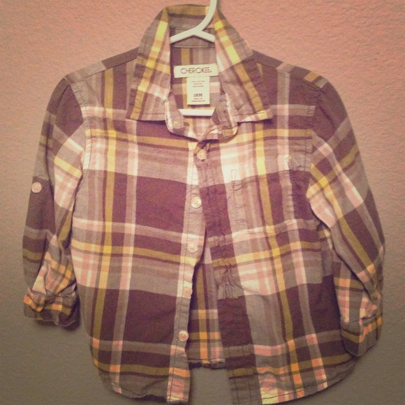 Boys button up 18m