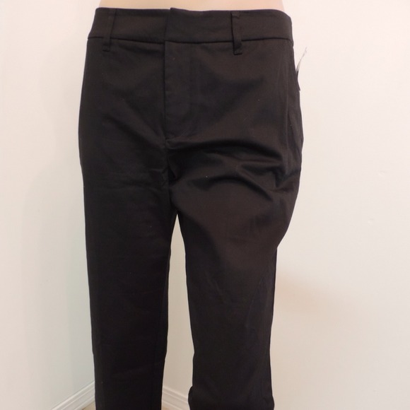 Black capri pants SKU89 slacks business casual
