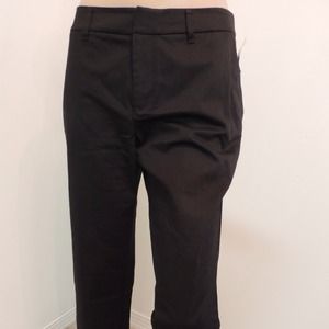 Black capri pants SKU89 slacks business casual