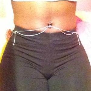 Belly ring chain
