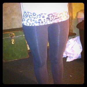 SOLD!!VS Love Pink skinny yoga pants