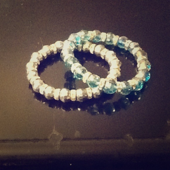 Bundle! 2fashion bling bracelets