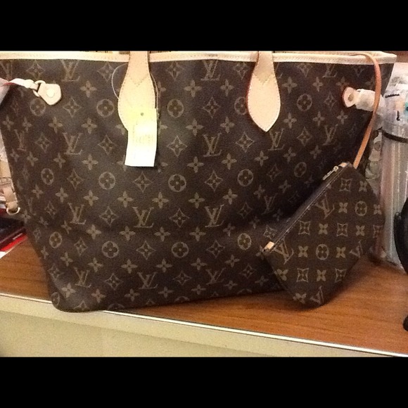 Inspired LV GM Neverfull purse