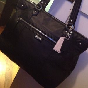 SOLD! Coach Daisy Spectator Leather Emma Tote