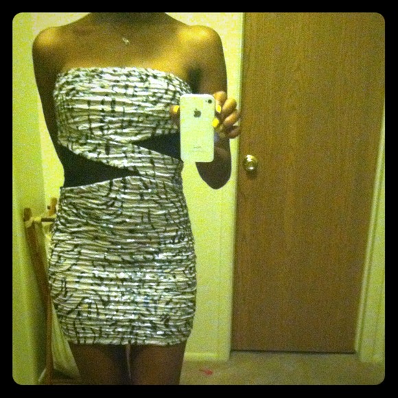 Animal print dress!