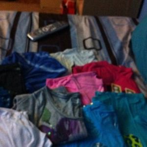 Areopastle short sleeve tshirt bundle NWOT