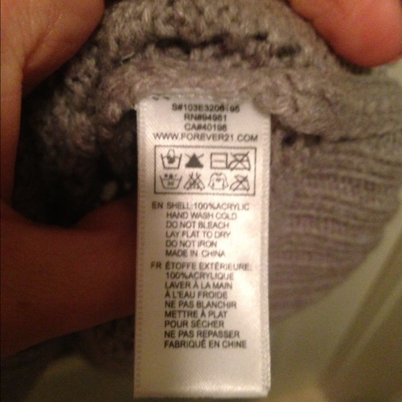 Gray cowl neck sweater - Host Pick! - Picture 2 of 4