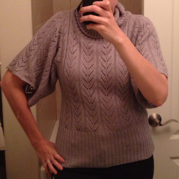 Gray cowl neck sweater - Host Pick! - Picture 3 of 4