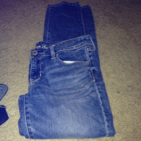 Traded!!!!! 2 pairs of American eagle jeans