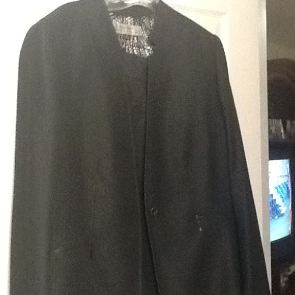 Tahari 16 Pants Suit, Charcoal