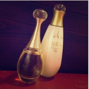 RESERVED! Dior Perfume/Lotion Set