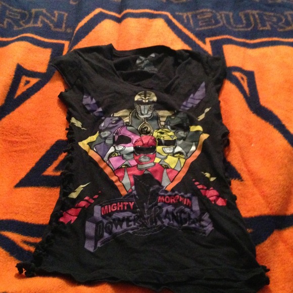 Power Rangers custom made shirt !