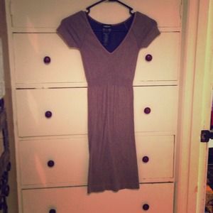 BeBe Stretch Grey Dress