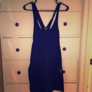 Black BeBe With Pockets Dress