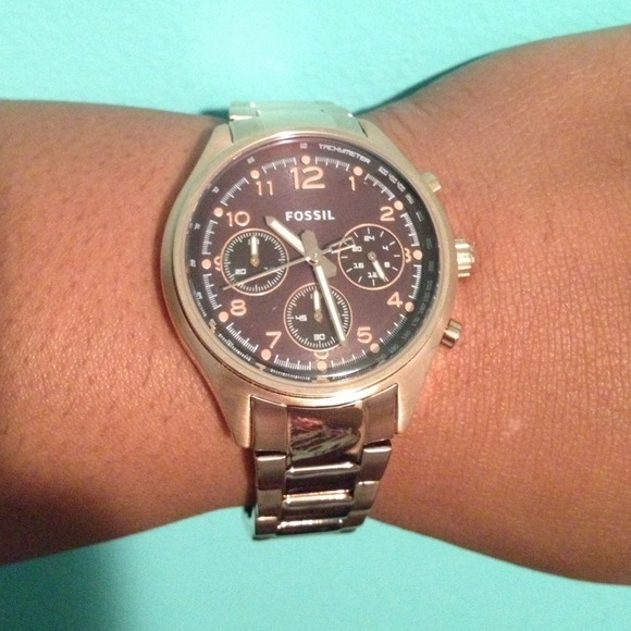⚠️Reduced from $85⚠️New Fossil  Rose Gold watch