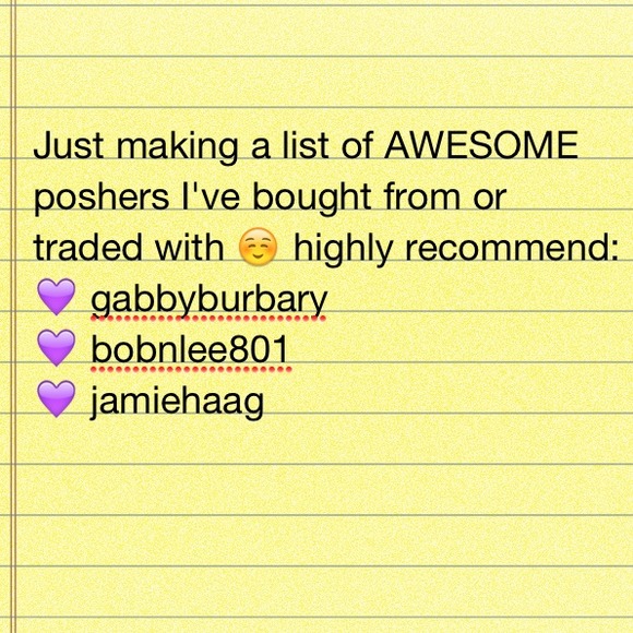 Great poshers deserve recognition!
