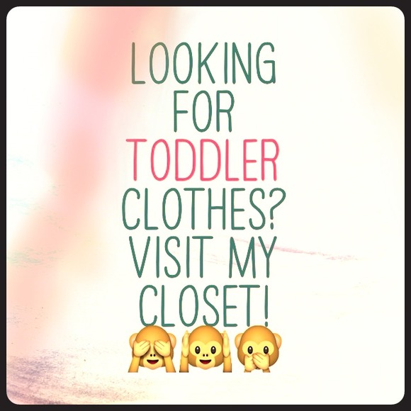 Toddler girl & boy clothing