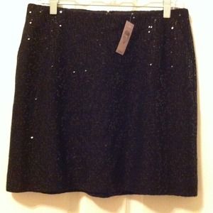 ***ON HOLD*** Taylor Black Sequin Skirt