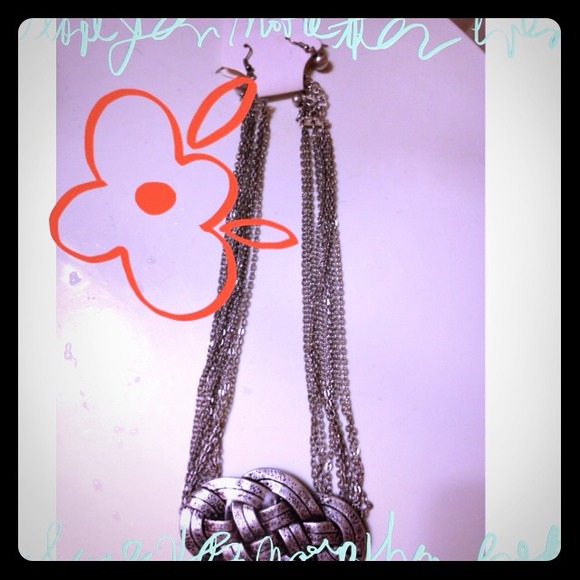 Earring and matching necklace set