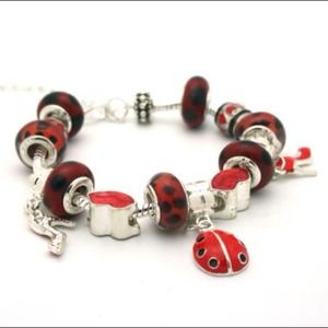 New Pandora Style 925 Silver Bracelet