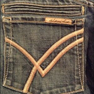 Authentic William Rast ultra low rise trousers