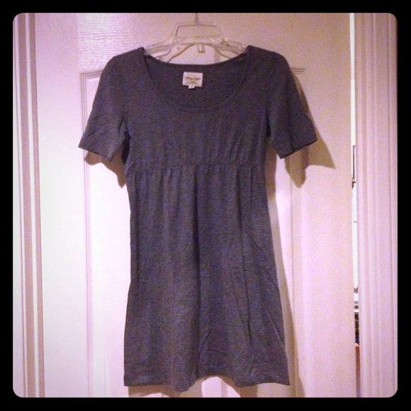 Gray Casual Dress