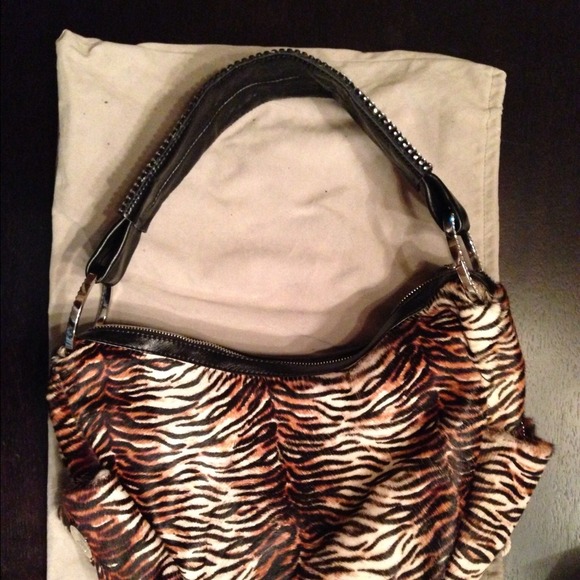 Authentic DX Touch Luxury Hobo Handbag - Picture 3 of 4