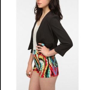 Urban outfitters cut out blazer in orange or black