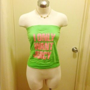💗Juicy Couture tube tank top💗