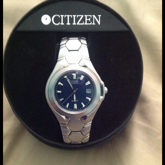 Men's citizen stainless steel watch