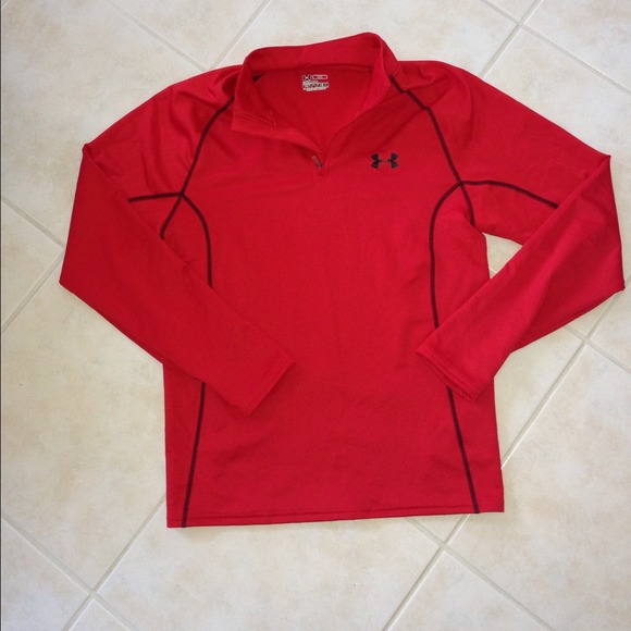 SOLD Men's Under Armour Zip long sleeve top