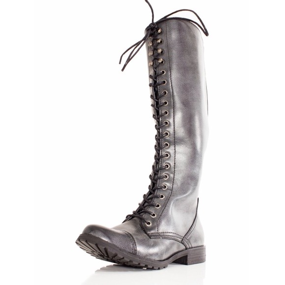 Bucco  Boots - NWT Bucco lace up knee boot combat boot