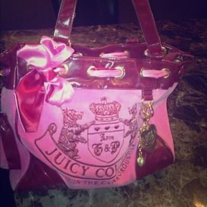 Juicy couture hot pink purse