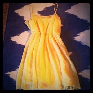 🎀Cute yellow dress