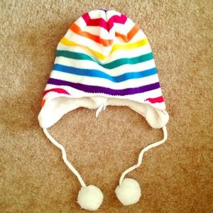 Sold in bundle! ✋ Aeropostale Rainbow Ear Hat