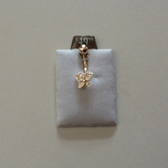 14k  Belly Button Ring