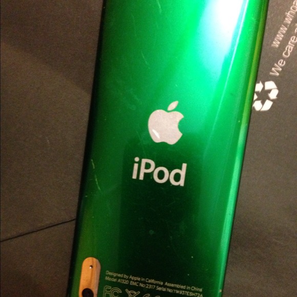 green video ipod nano
