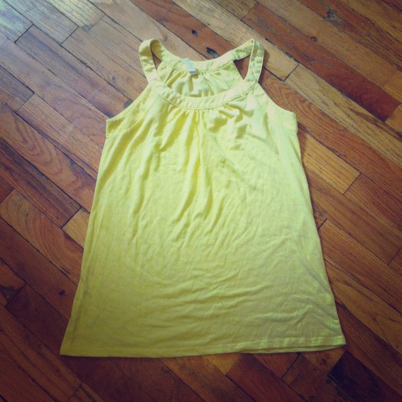 Yellow Xhilaration tank