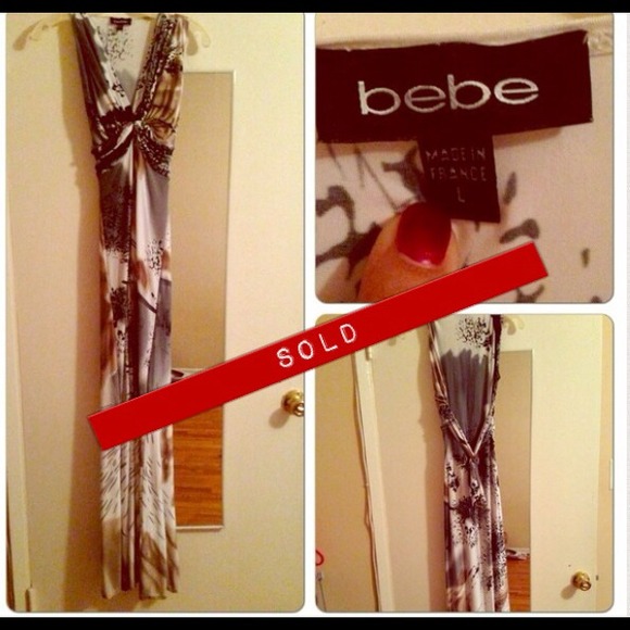🚫SOLD🚫Long Bebe dress