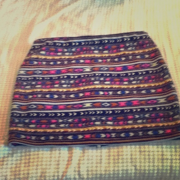SOLD Forever 21 Tribal Bodycon Skirt SOLD
