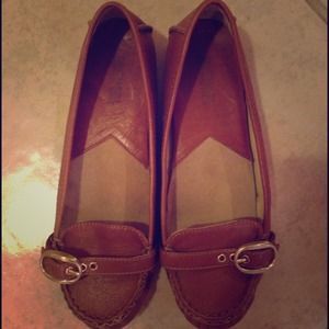 Michael Michael Kors Leather Loafers