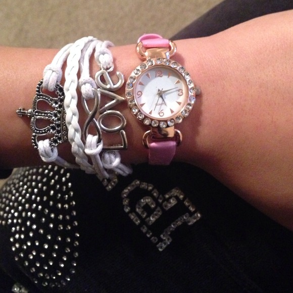 Pink watch