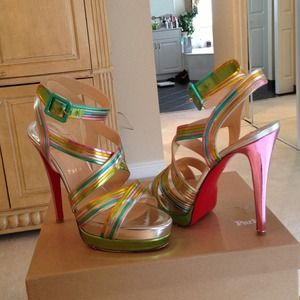Authentic Christian Louboutin Meteorita shoes