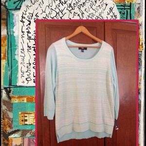 🎉HOST PICK🎉Beautiful mint green hi-lo sweater