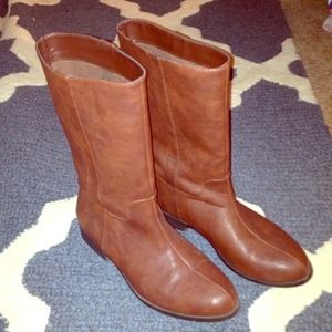 Mid Calf Riding Boots