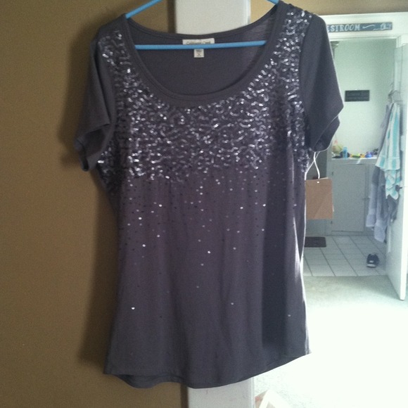 Sequined shirt