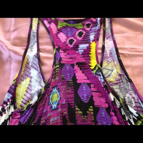 🔴Sold🔴Tribal Print Tank Dress - Picture 3 of 3