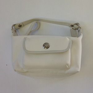 White coach hand bag