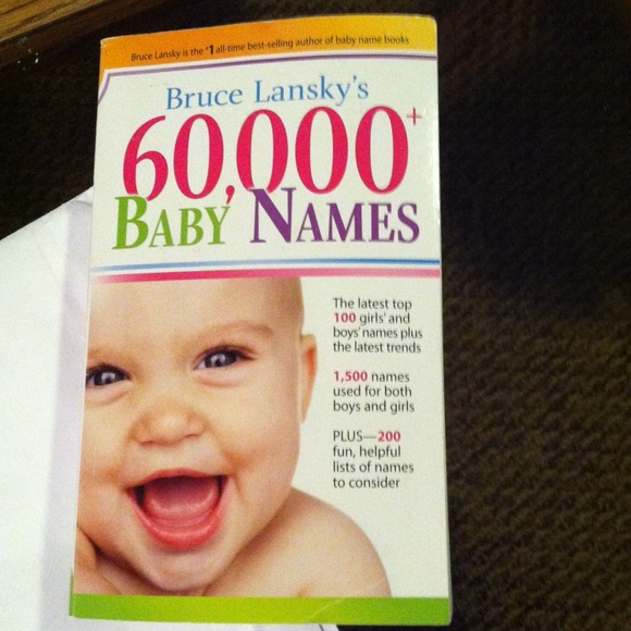 Baby name book