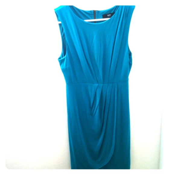Emerald green dress